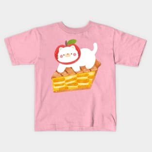 Apple Pie Kitty Kids T-Shirt